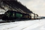 Intermodal rolls west